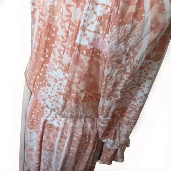 FRYE and CO. Women's Size M Beautiful Spring Boho Maxi Dress - Picture 5 of 10